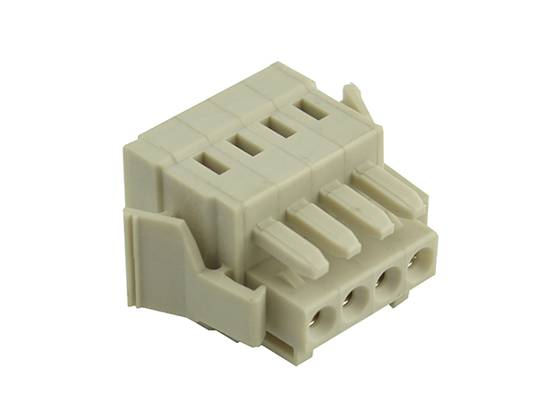 TCK3.5/3.81 series female connector with clip